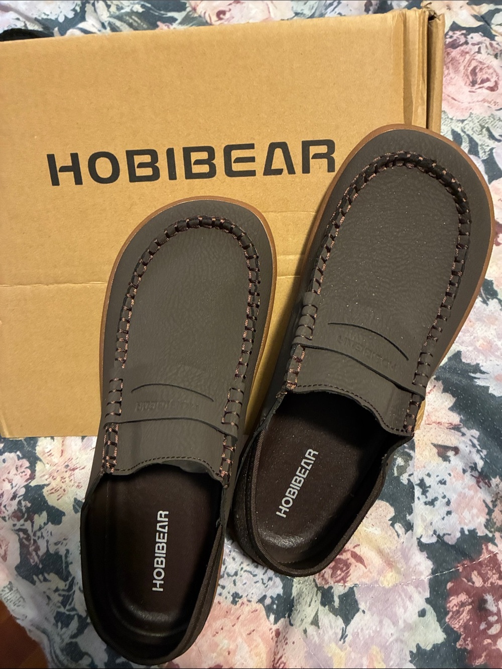 Women’s Brown Slip-On Casual Loafers